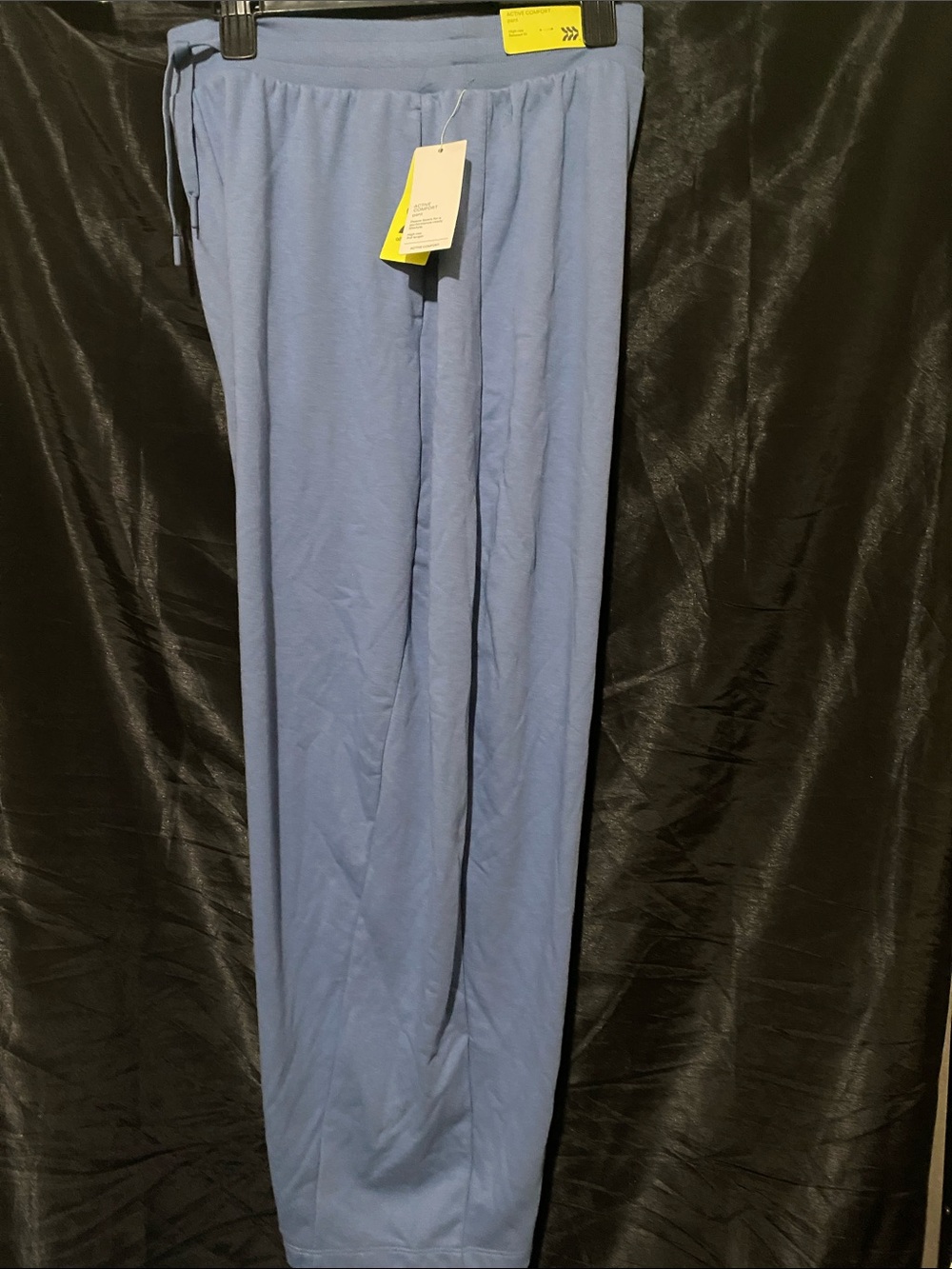 all in motion Relaxed Wide-Leg Drawstring Pants - Blue - Picture 6 of 6